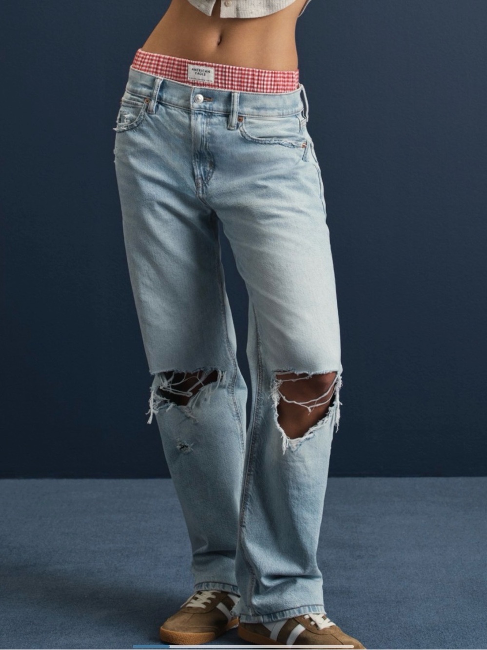 American Eagle Outfitters Light Wash Women's Skinny Jeans